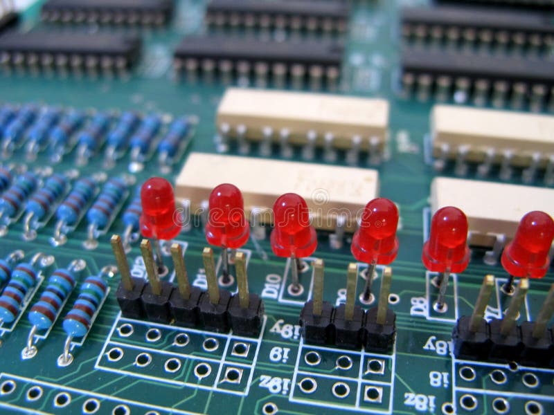 Integrated circuit royalty free stock photos