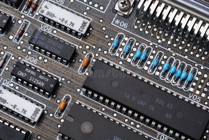 Integrated circuit 2 royalty free stock photo
