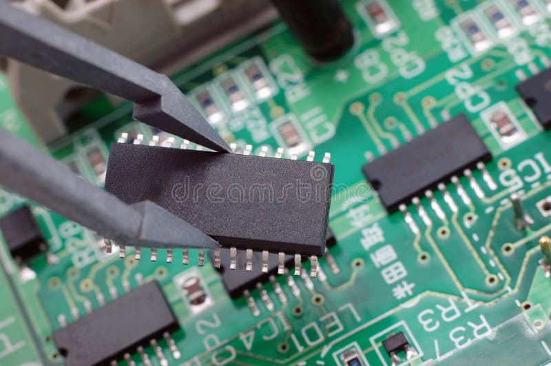 Integrated circuit royalty free stock photography