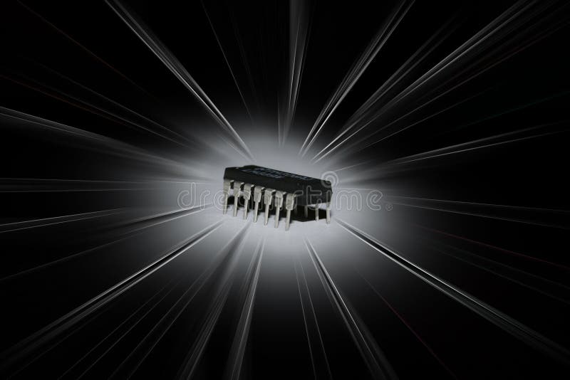 Integrated Circuit royalty free stock photo
