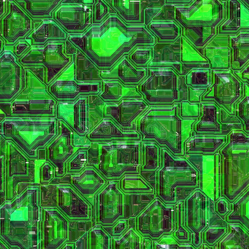 Integrated Circuit Microchip CPU Logo Design Template for Brand or