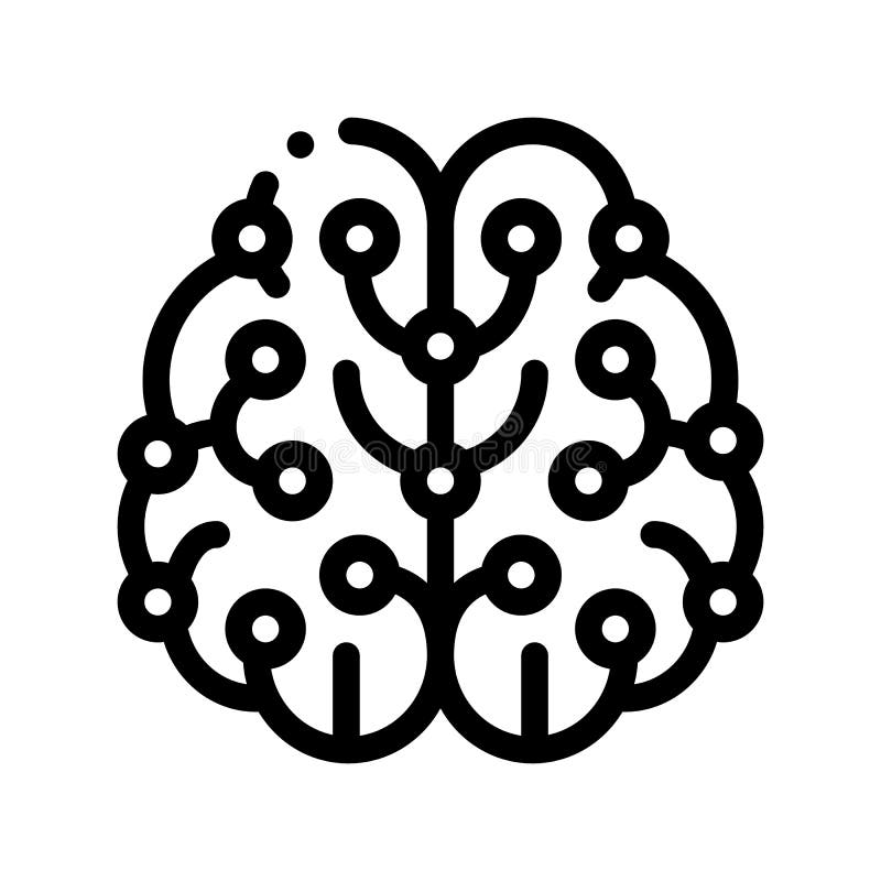 Inteligencia artificial Brain Vector Sign Icon libre illustration Inteligencia artificial Brain Vector Sign Icon libre illustration