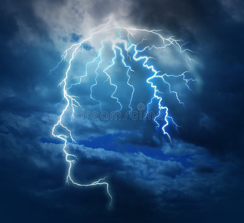 Intelligence puissante illustration stock Intelligence puissante illustration stock