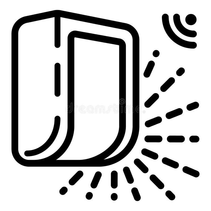 Intelligente helle Ikone im Freien, Entwurfsart lizenzfreie abbildung Intelligente helle Ikone im Freien, Entwurfsart lizenzfreie abbildung