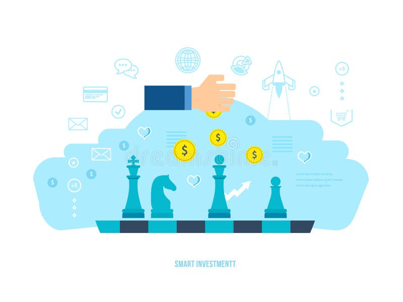 Intelligente Investition, Finanzierung, Bankwesen, Marktdatenanalytik, strategisches Management, Planung lizenzfreie abbildung Intelligente Investition, Finanzierung, Bankwesen, Marktdatenanalytik, strategisches Management, Planung lizenzfreie abbildung
