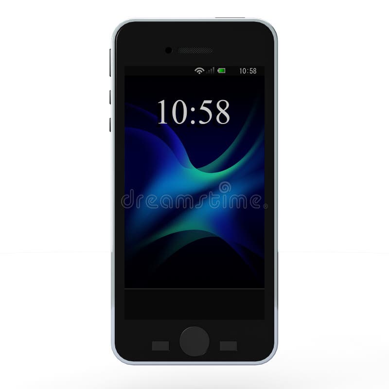 Intelligentes Telefon lizenzfreie abbildung Intelligentes Telefon lizenzfreie abbildung