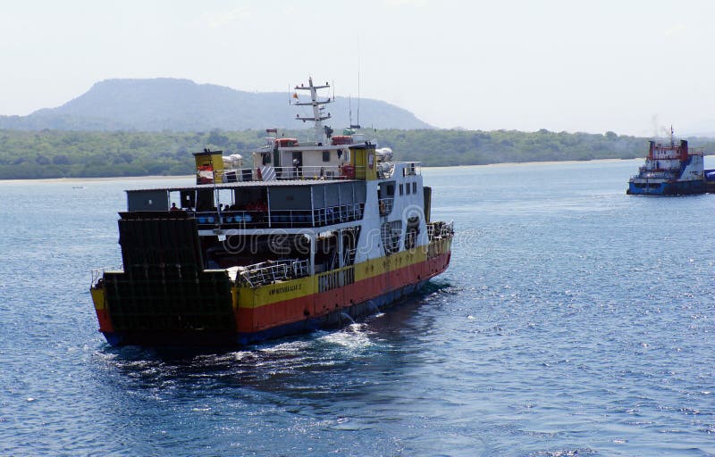 Interisland ferry editorial stock photo. Image of crossings 45337778