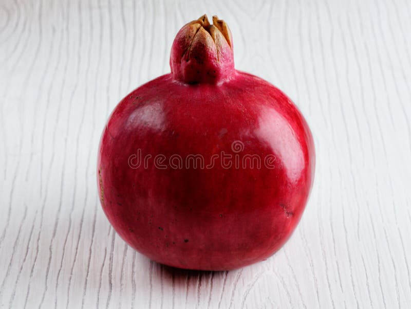 Intera tavola di bianco del melograno immagine stock libera da diritti