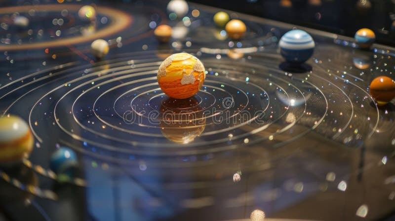 An Interactive Solar System Model Allows Guests To Move the Planets and ...