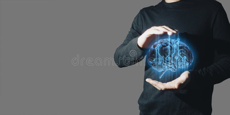 Interactivo empresario tocando un holográfico de transacciones de red financiera concepto de sistema de datos de la tecnología fotos de archivo libres de regalías