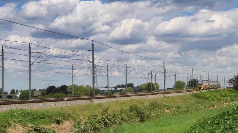 Intercity doubledecker pociąg Holenderskie koleje