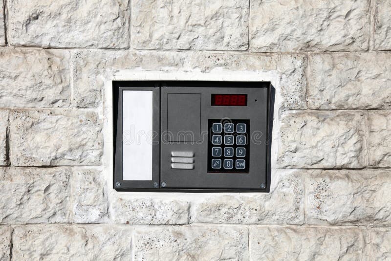 Intercom royalty free stock photo