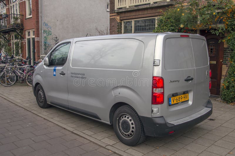 Interdepartmentale Post- En Koerierdienst At Amsterdam The Netherlands 2018 stock image Interdepartmentale Post- En Koerierdienst At Amsterdam The Netherlands 2018 stock image