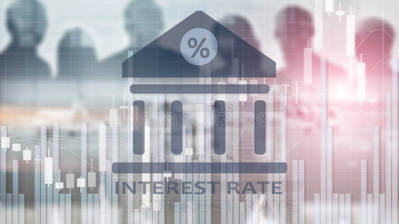 Interest Rate on Abstract Finance Background. Finance, Capital Banking and  Investment Concept Stock Illustration - Illustration of analyzing, bank:  147866534