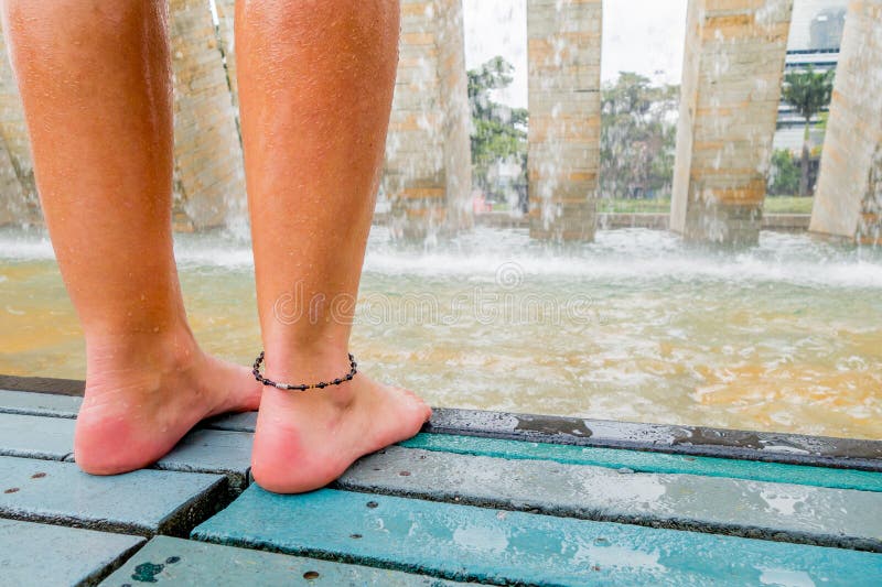 Interesting Barefoot Park in Medellin city