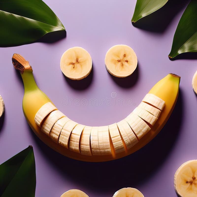 Ilustrare interesantă privind tema bananelor. ai generativ vector illustration