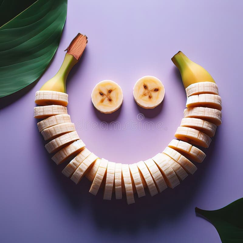 Ilustrare interesantă privind tema bananelor. ai generativ royalty free illustration