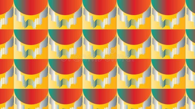 Interesting unusual colorful unique background stock illustration