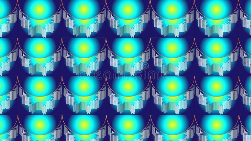 Interesting unusual colorful unique background royalty free illustration