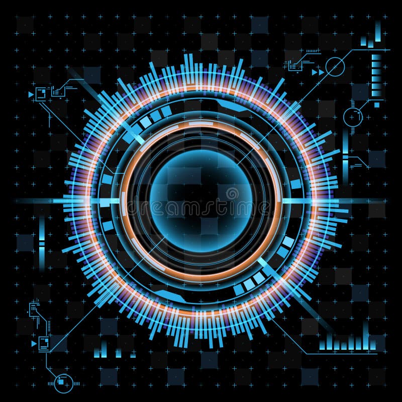 Interface abstraite illustration stock Interface abstraite illustration stock