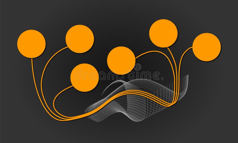 Interface background stock illustration