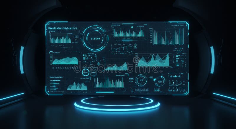 interface-displaying-data-analytics-visualizations-futuristic-visualization-dashboard-display-technological-information-technology-375918074 Gldyql: Revolutionize Data with AI Power
