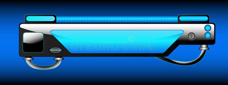 Download InterfaceBlue vektor abbildung. Illustration von formular - 9076911