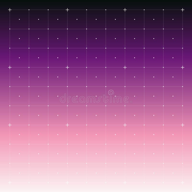 Interfaz de HUD con rejilla ilustración del vector Interfaz de HUD con rejilla ilustración del vector
