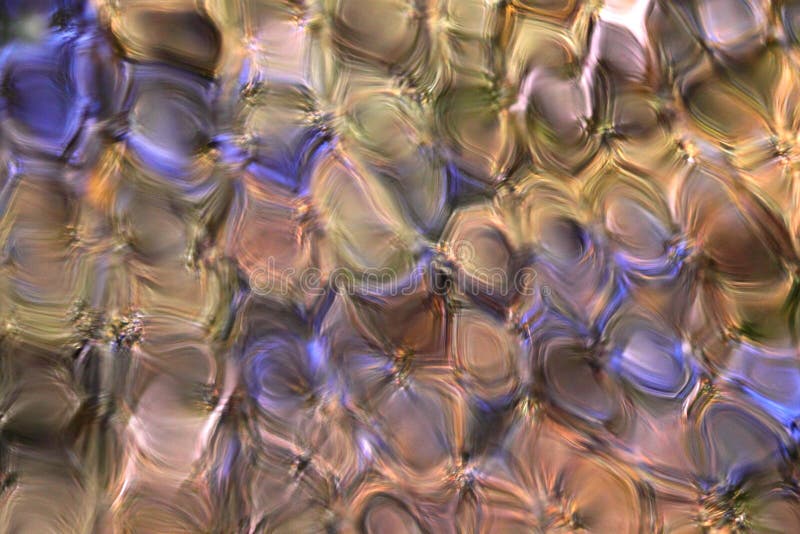 Interference of waves 4. If you choose a specific angle of the camera to create a beautiful reflected light and if the waves will create interference, you can get a very nice effect. It is created on the surface of water under the condition of collision waves extending at right angles to each other. Waves generated by the wind on the lake and a small waterfall. Coastal vegetation on the river bank on the water surface creates a rainbow of colors.