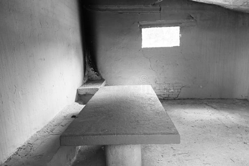 Interior abandoned house royalty free stock image