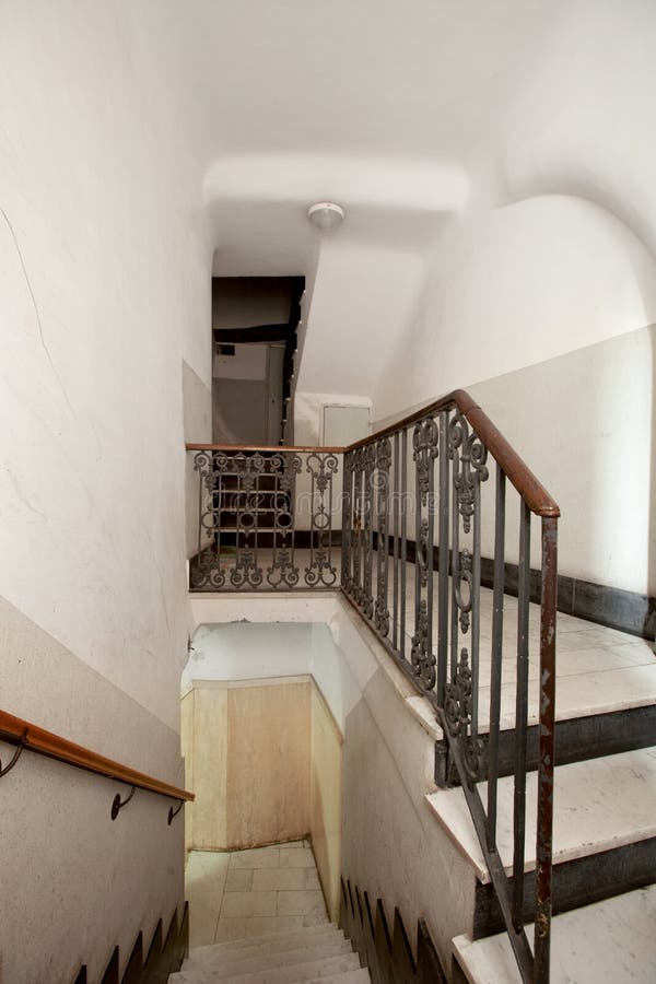 Interior apartment. detail of stair