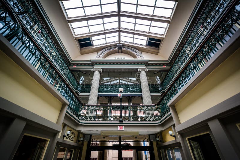 Interior Arcade Downtown Providence Rhode Island Stock Photos Free