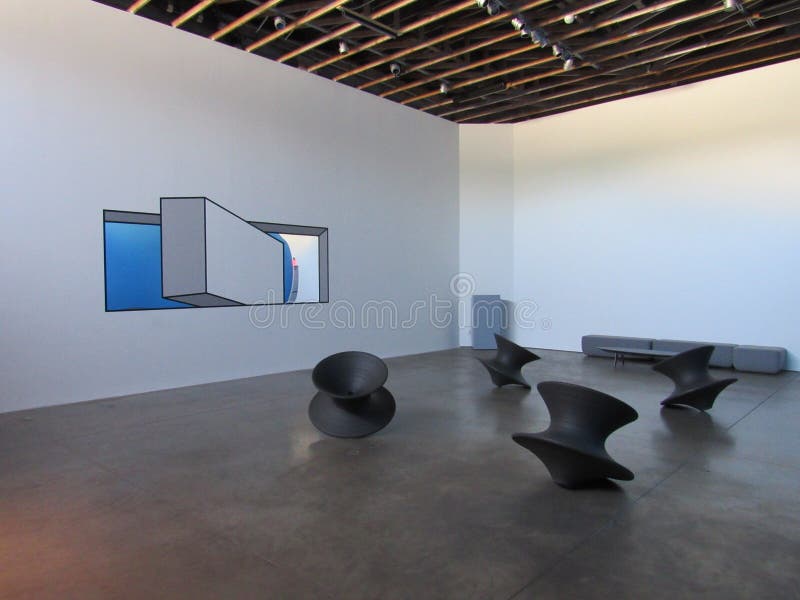 Interior art at the Scottsdale Museum of Contemporary Art