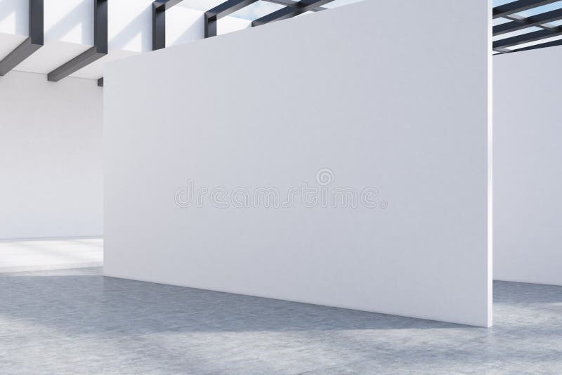 Interior blanco de la pared libre illustration Interior blanco de la pared libre illustration