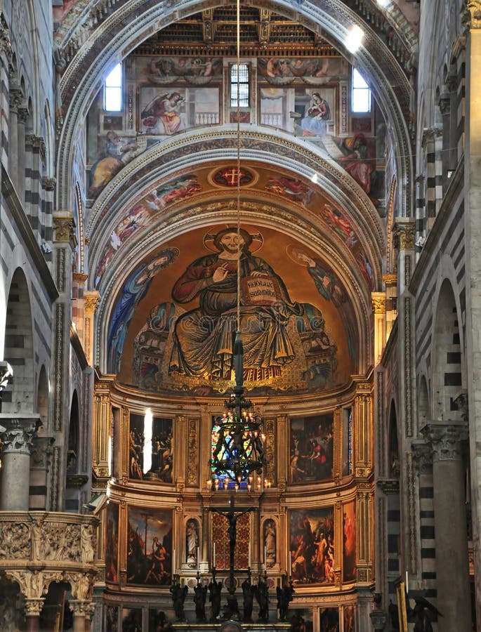 Interior of Cathedral at Pisa