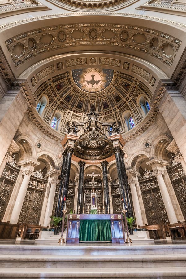 Interior of Cathedral of Saint Paul Editorial Stock Photo Image of