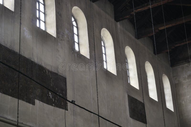 Interior of Church of the Nativity royalty free stock photos Interior of Church of the Nativity royalty free stock photos