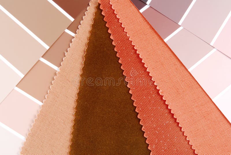 Interior color design material choice