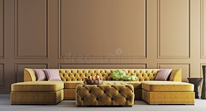 Interior colorido brillante moderno libre illustration Interior colorido brillante moderno libre illustration