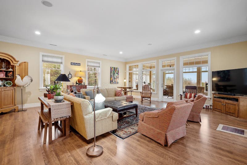 Interior of a Cozy and Comfortable House Stock Photo Image of domestic, armchair 261493720