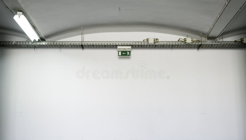 Interior da seta da saída fotografia de stock royalty free Interior da seta da saída fotografia de stock royalty free