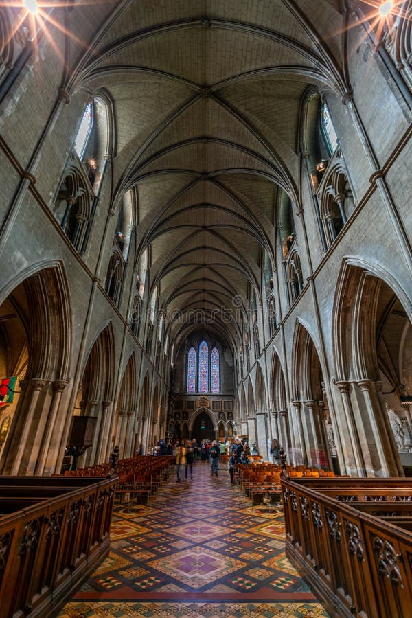 Interior De La Catedral De San Patricio En DublÃn, Irlanda Imagen editorial  - Imagen de asiento, patronal: 149224390