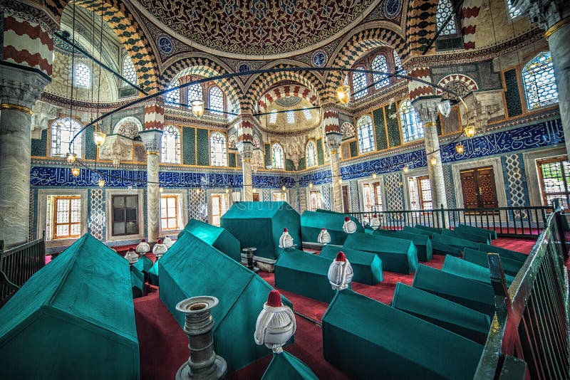 Interior de la tumba de Sultan Selim II foto de archivo libre de regalías Interior de la tumba de Sultan Selim II foto de archivo libre de regalías