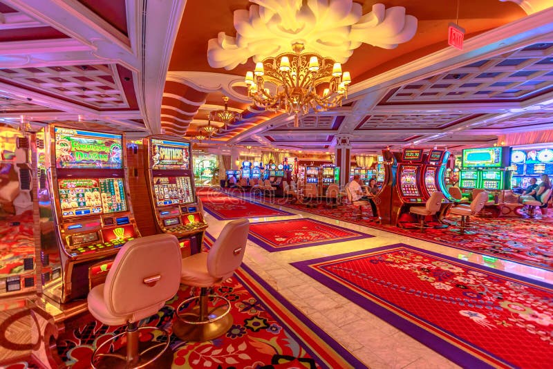 Interior de Wynn Casino imagens de stock royalty free Interior de Wynn Casino imagens de stock royalty free