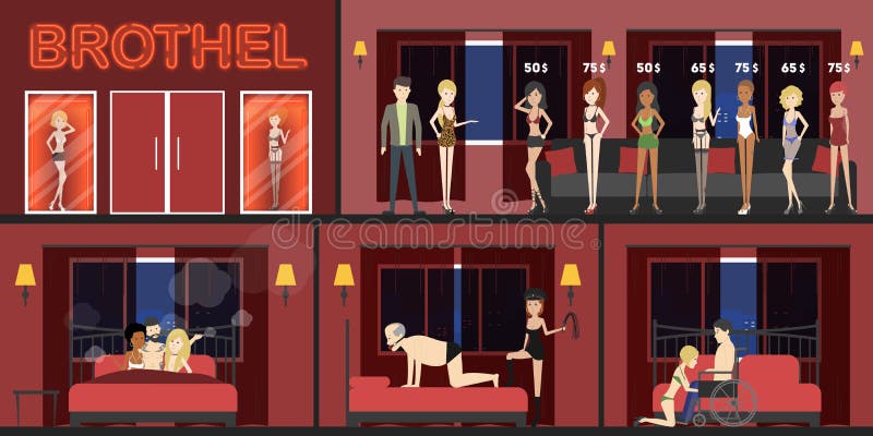 Interior Del Los Visitantes Ilustración del Vector - Ilustración muchacha, icono: 85525157