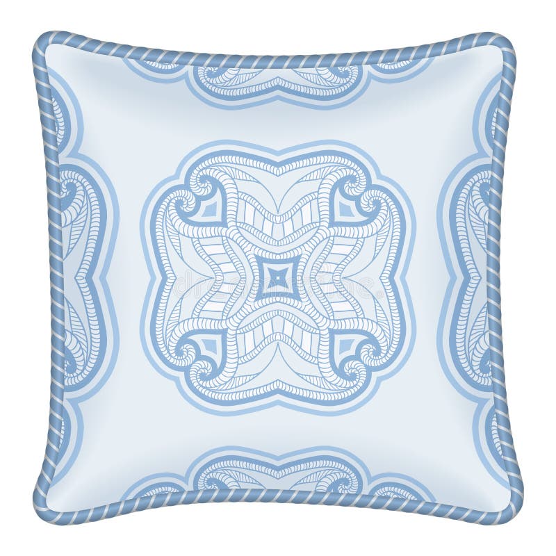 Decorative pillow stock vector. Illustration of cloth 36189024