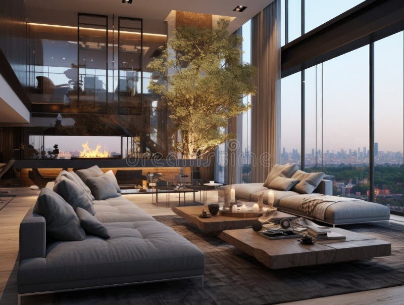 Picture of 20 Penthouse Design Ideas for Luxury Living - plusmood.com