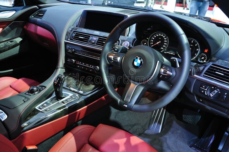 Interior Design Of New Bmw 640i Coupe M Sport Editorial