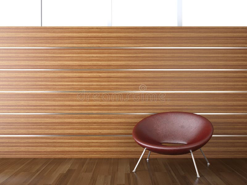 Interior design wood wall stock illustration. Illustration of indoors