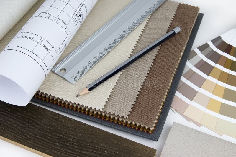 Interior design worktable stock photography Interior design worktable stock photography